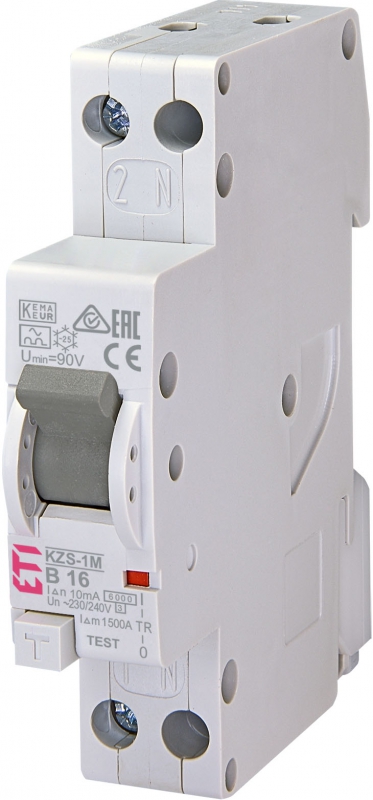 Kzs-1m 1p+n a b16/0.01 6ka