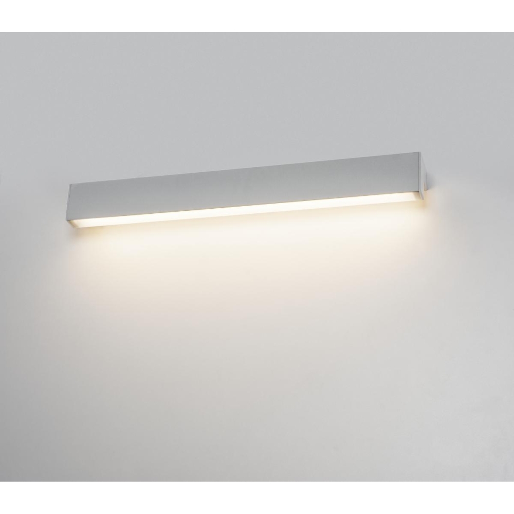 L-LINE 60 LED,IP44,3000K,1500lm,argintiu