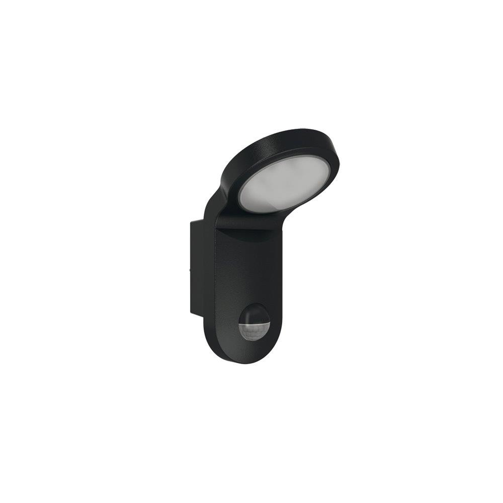 Lampă 100 LED 5K cu senzor de mişcare cu 140&deg;, negru