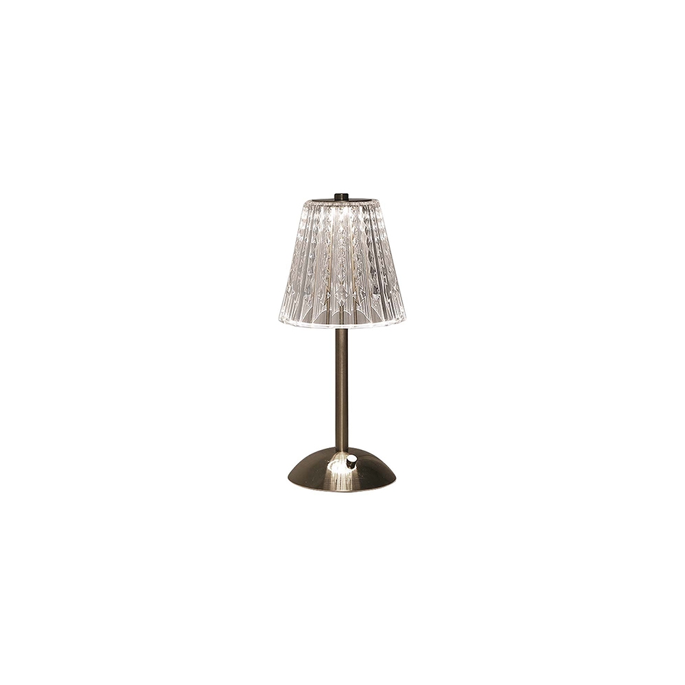 LAMPA BIROU 3W 3IN1 CU ACUMULATOR 1800MAH - NICKEL AURIU