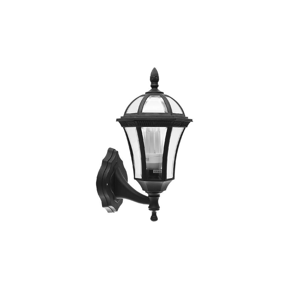 LAMPA DE GRADINA STEVEN  1XE27 NEGRU IP44