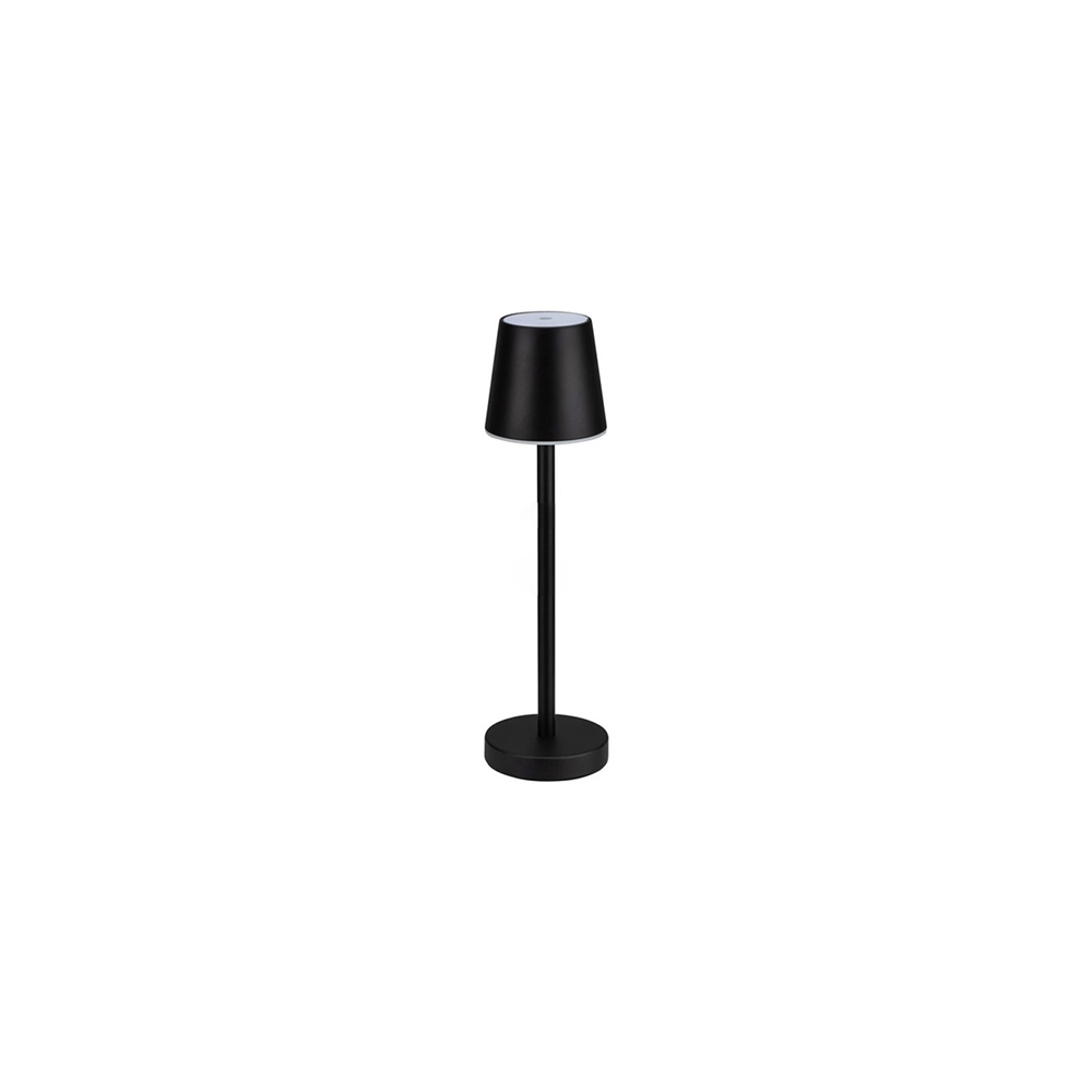LAMPA DE MASA 3W 4000K DIMABIL CU ACUMULATOR 4000MAH - NEGRU