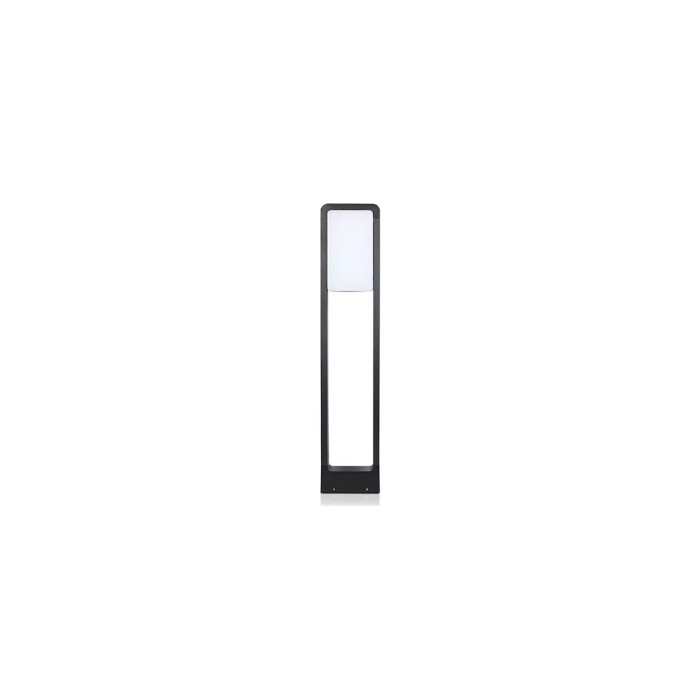 LAMPA ILUMINAT GRADINA 10W IP65 6400K ALB RECE - NEGRU