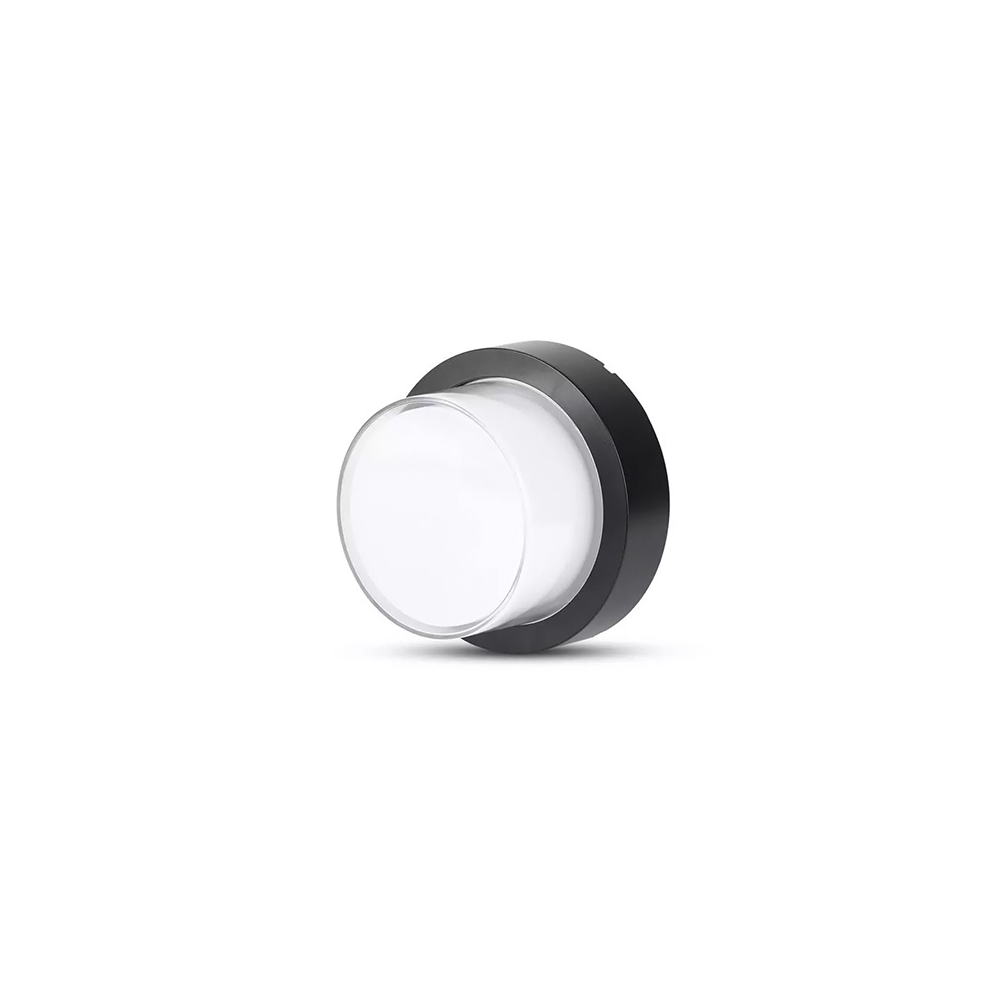 LAMPA LED 12W IP65 3000K ALB CALD - NEGRU