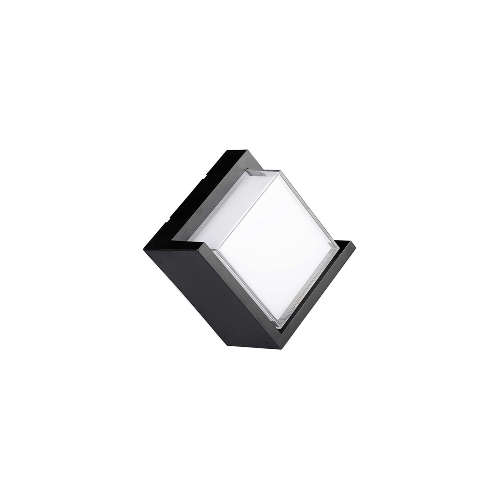 LAMPA LED 12W IP65 4000K ALB NEUTRU - NEGRU