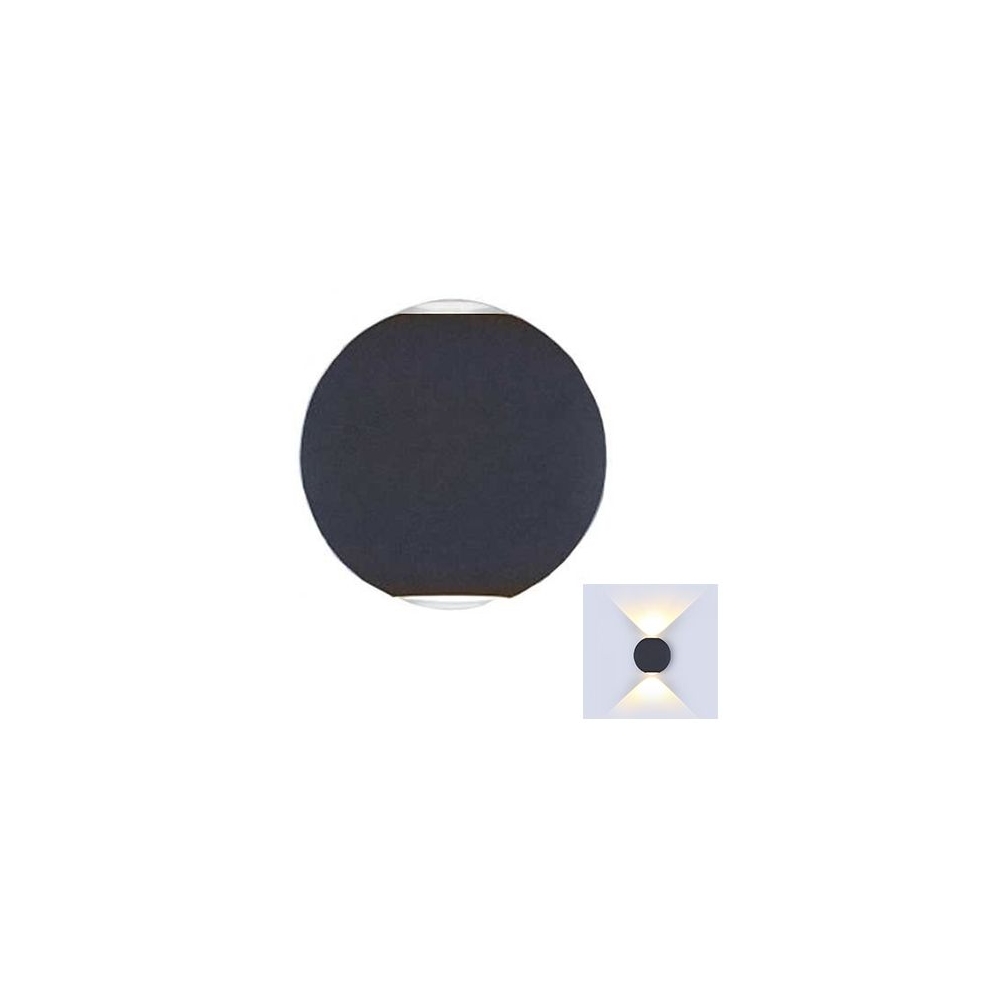 LAMPA LED 6W 4000K ALB NEUTRU - NEGRU