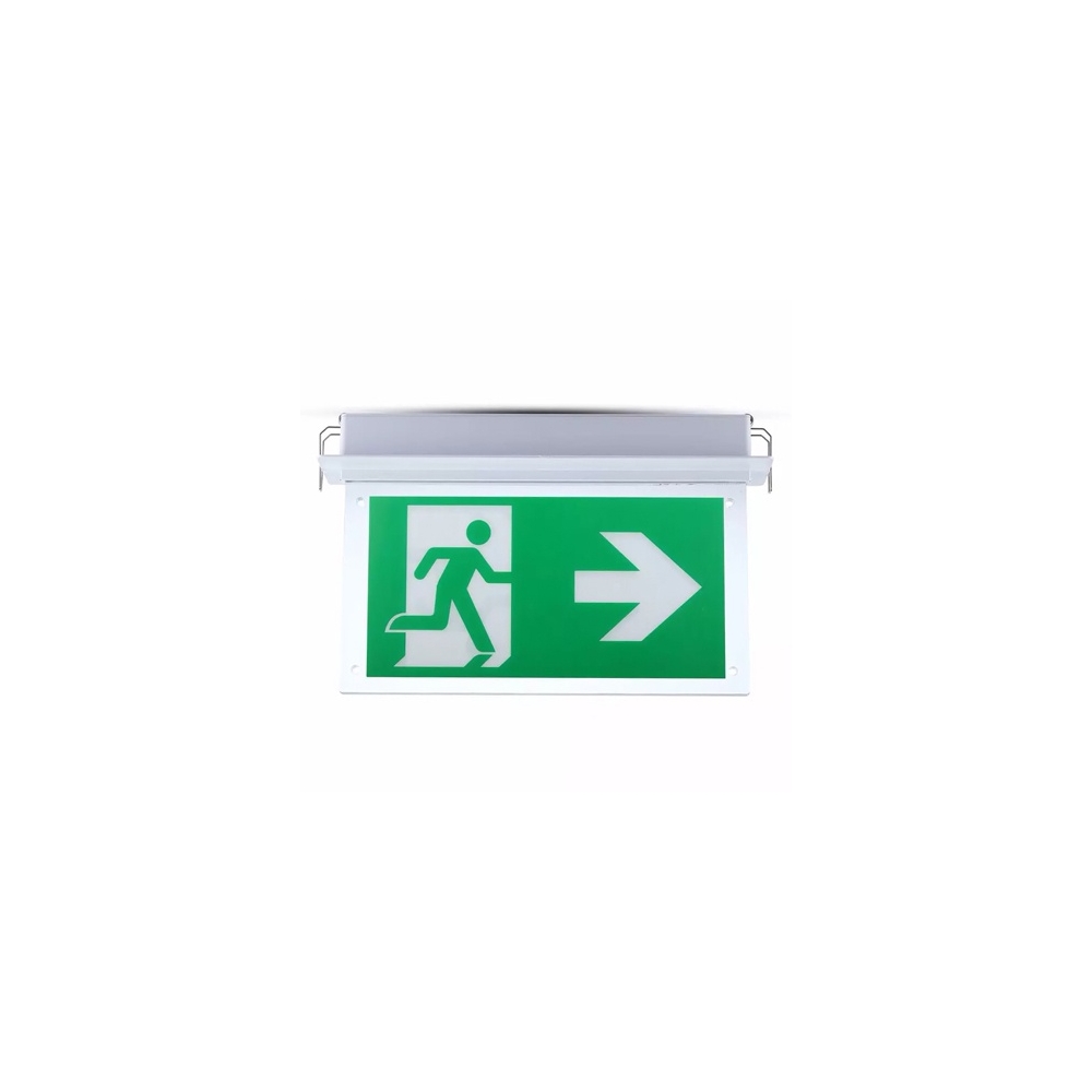 LAMPA LED IESIRE DE URGENTA 2W 6000K ALB RECE