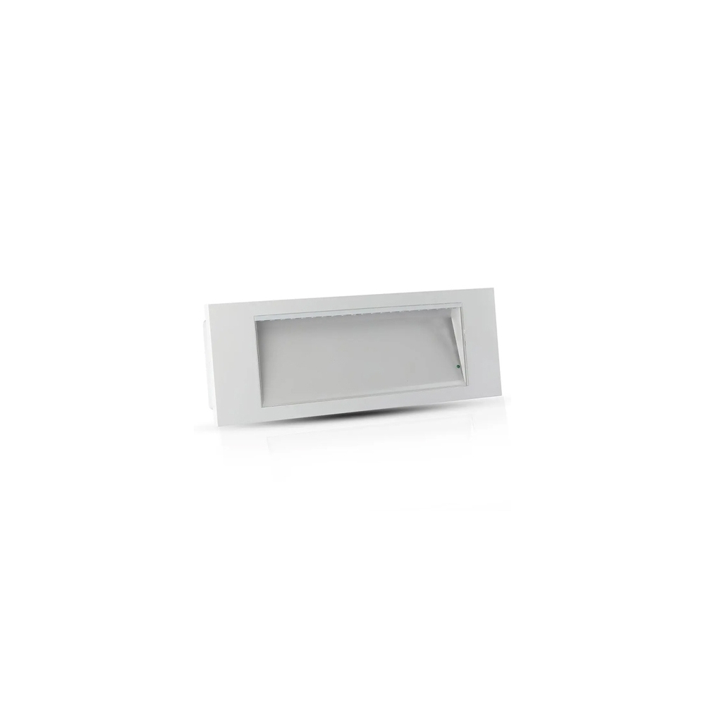 LAMPA LED IESIRE DE URGENTA 3.8W 6000K ALB RECE