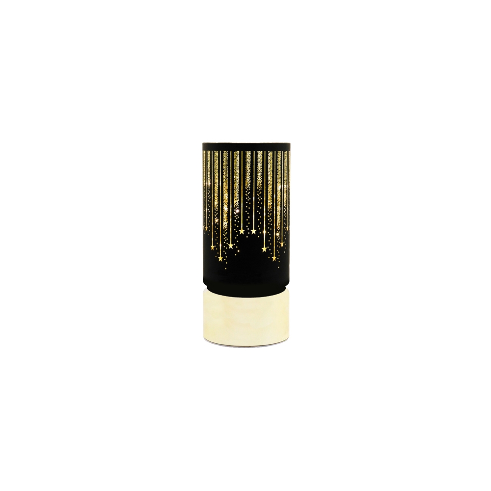 LAMPA LED MODEL CRACIUN - NEGRU/AURIU