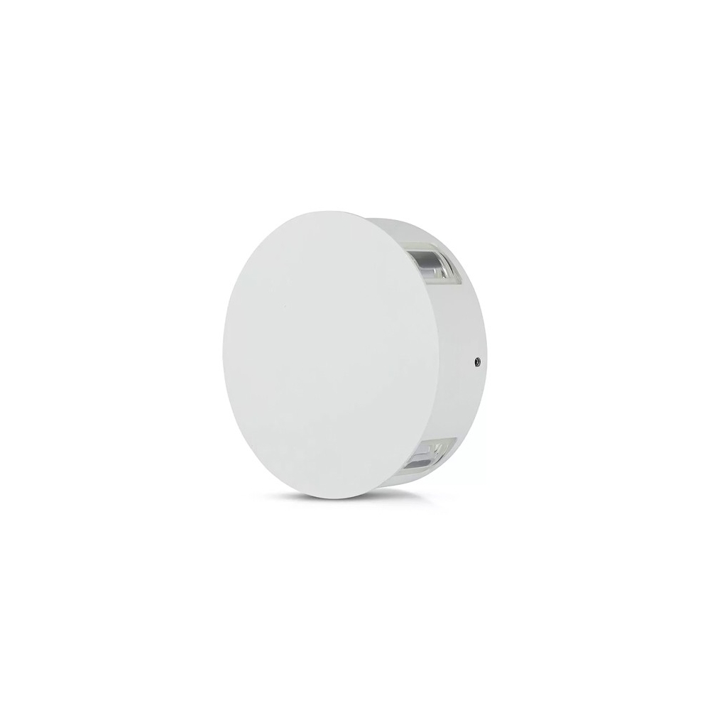 LAMPA LED MONTAJ PERETE 4W IP65 3000K ALB CALD