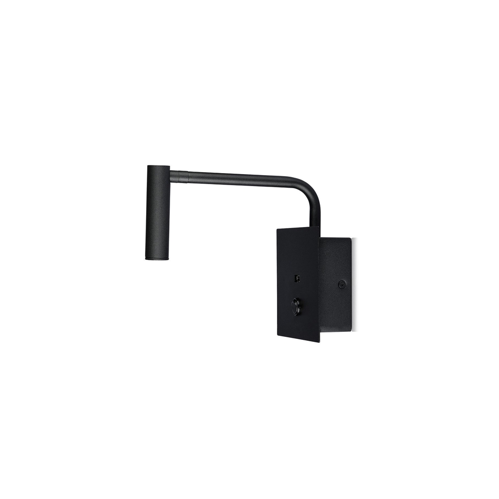LAMPA LED PERETE 3W 3000K - NEGRU