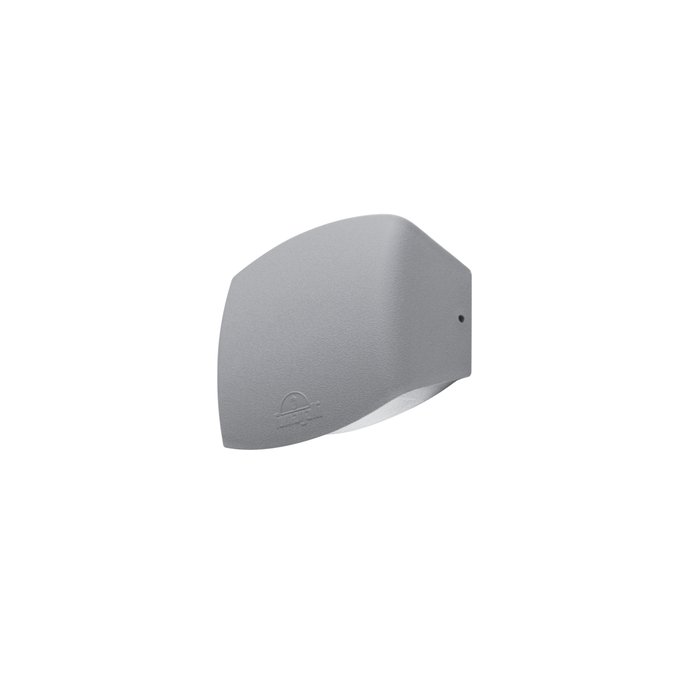 LAMPA PERETE LED ABRAM 190 7.5W CCT 4000K IP55 GRI