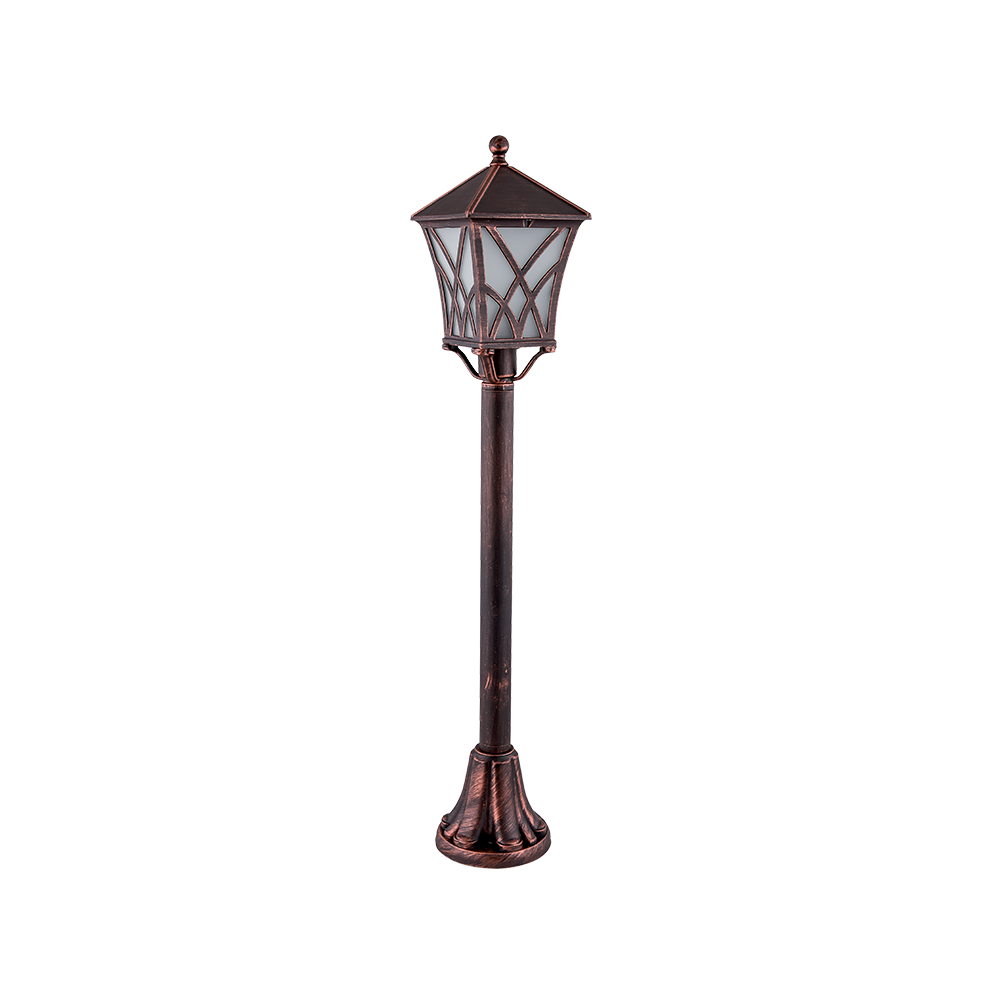 LAMPADAR GRADINA ALEK STAND 1XE27 ALAMA ANTICHIZATA H830mm