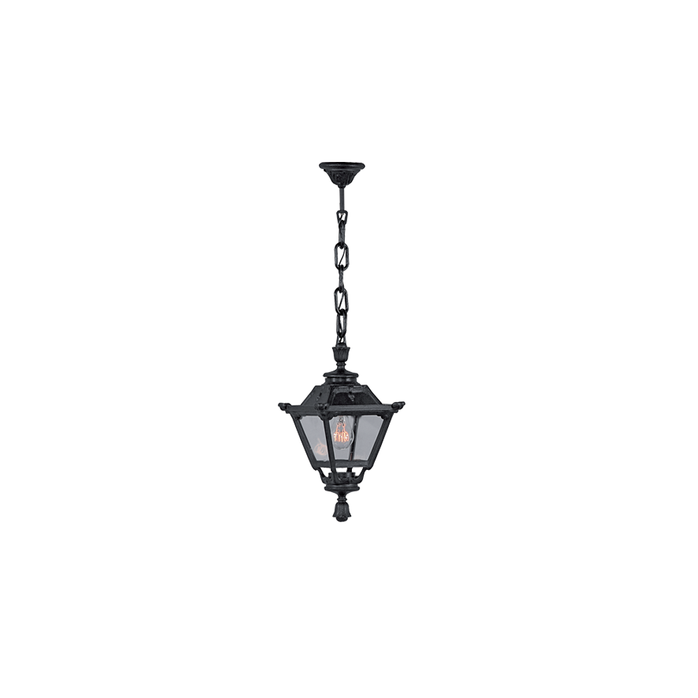 LAMPADAR GRADINA GOLIA 1XE27 IP55 NEGRU
