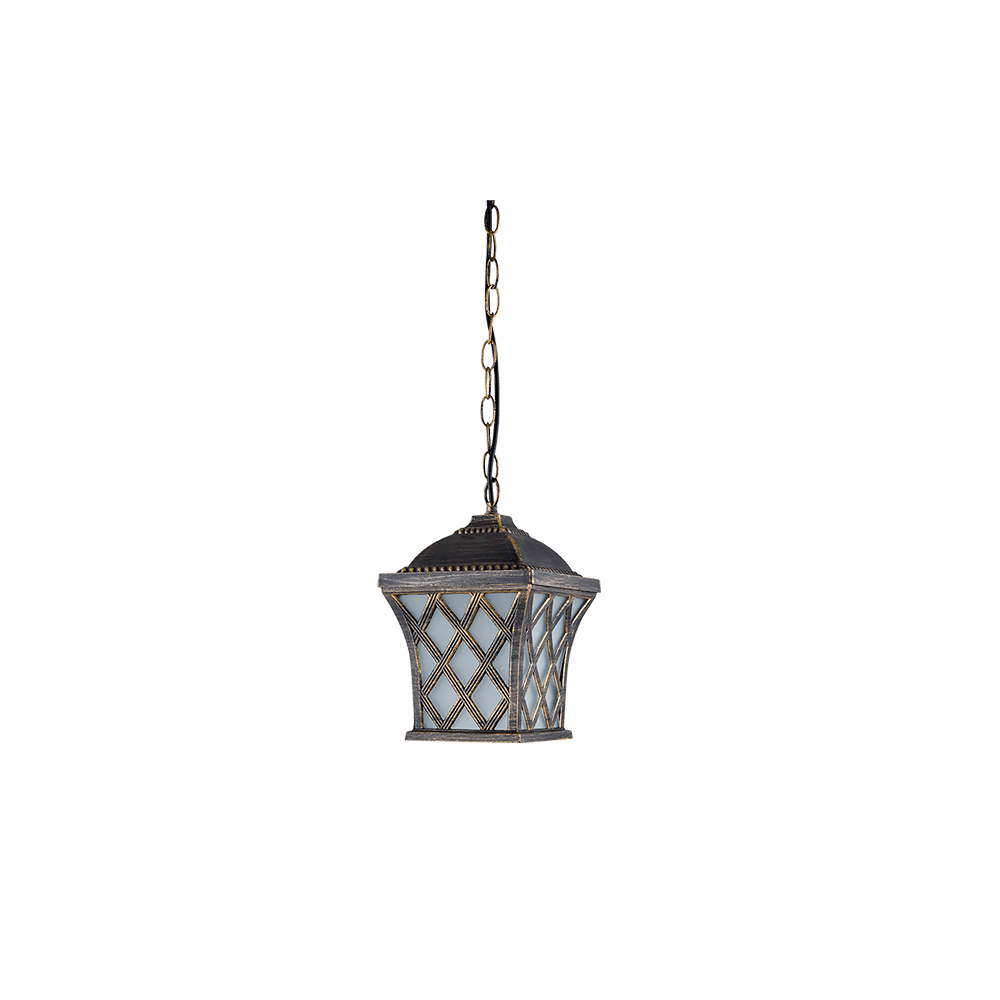 LAMPADAR GRADINA JOSH ATARNAT 1XE27 ANTIQUE BRASS