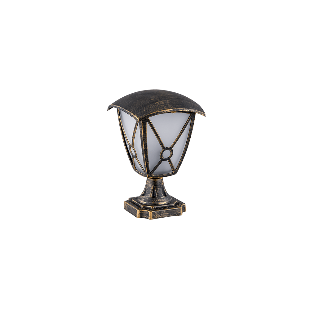 LAMPADAR GRADINA NICK STAND 1XE27 ALAMA ANTICHIZATA H240mm