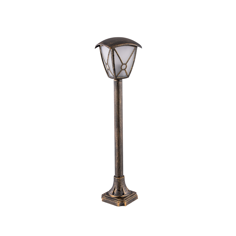 LAMPADAR GRADINA NICK STAND 1XE27 ALAMA ANTICHIZATA H720mm