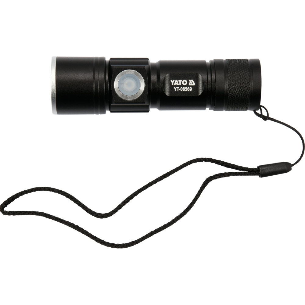 LANTERNĂ CU ACUMULATOR, 350LM, 650MAH, USB