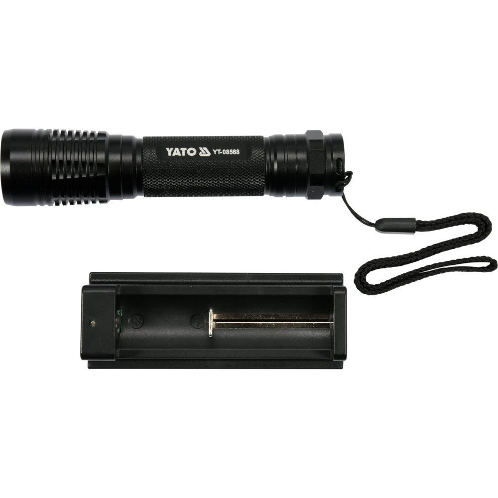LANTERNĂ CU ACUMULATOR, 500LM, 2200MAH, USB