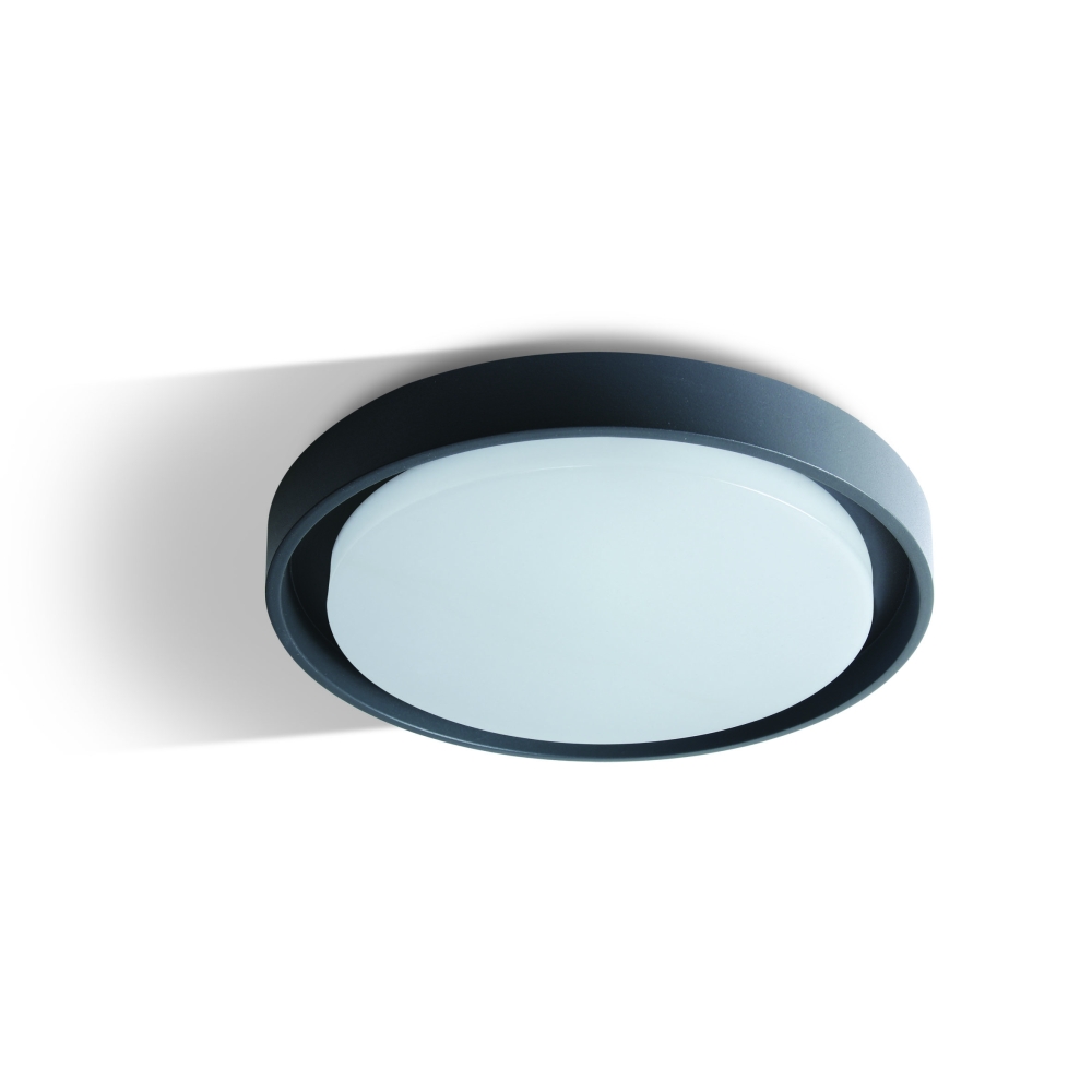 Larry-R SMD LED 30W 3000K, 2500lm, 100-240V IP54,antracit