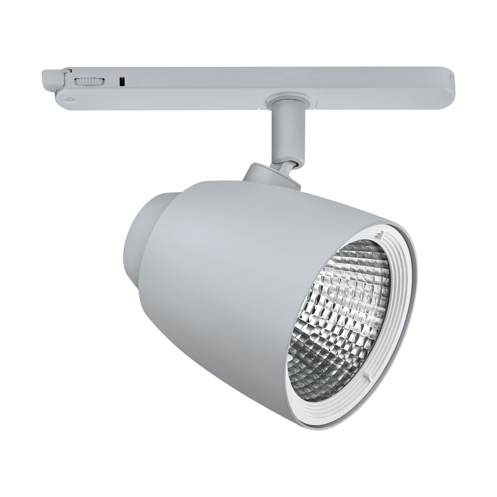 LED 3-Phase Rail Spotlight, 25&deg;, 31W,4000K silver