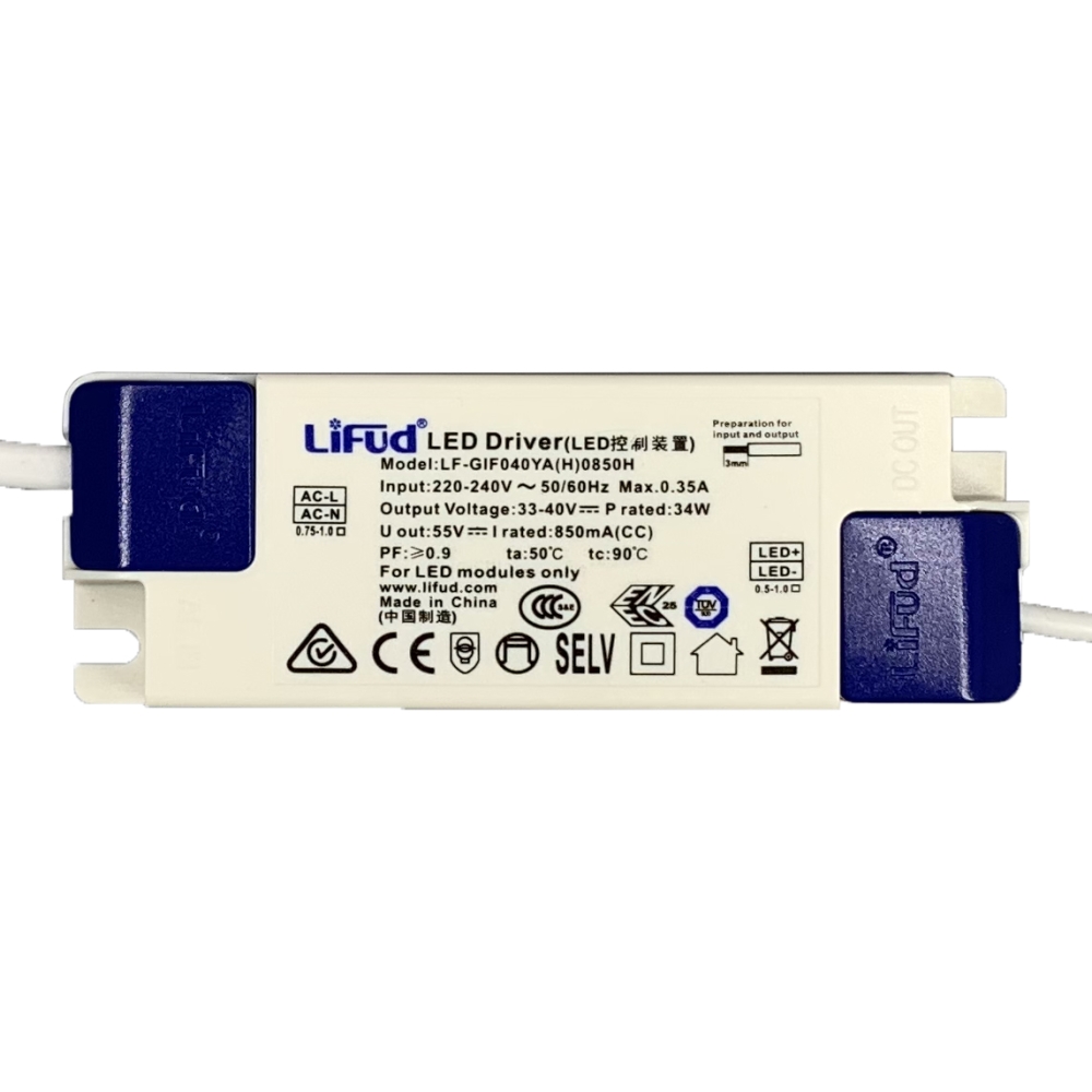 LED Driver 33W 850mA on/off for series LANO 4 LED
