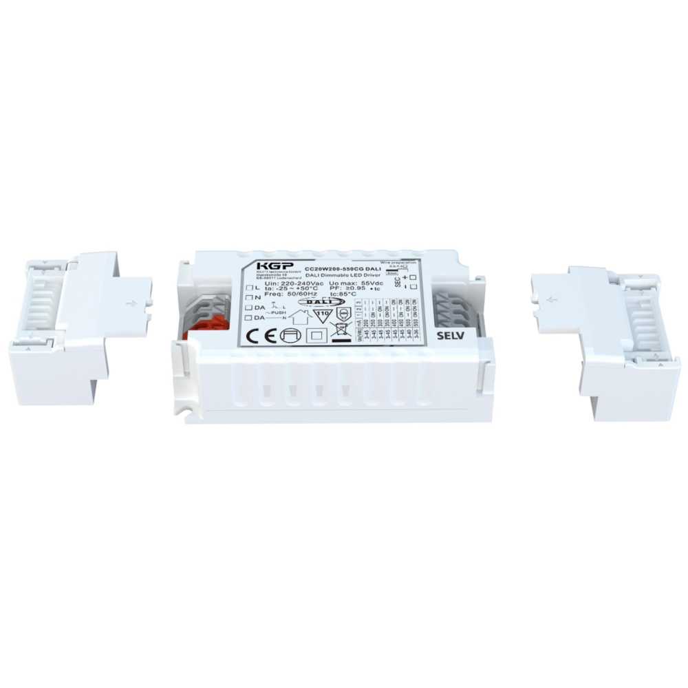 LED-DRIVER KGP CC20W200-550CG DALI incl. Cablu de legatura