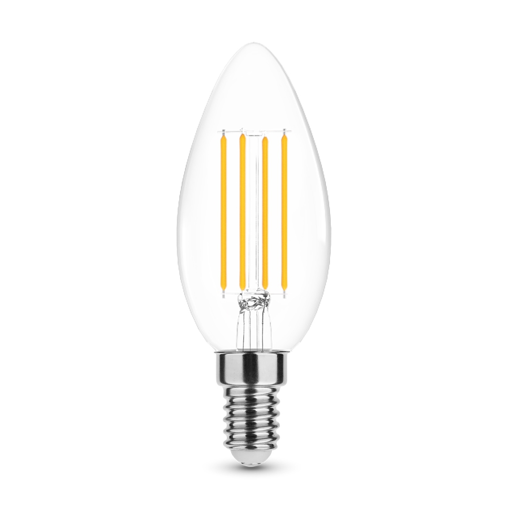 Bec LED Filament Candle 7W 2700K 806lm E14 C35 360&deg; dimabil