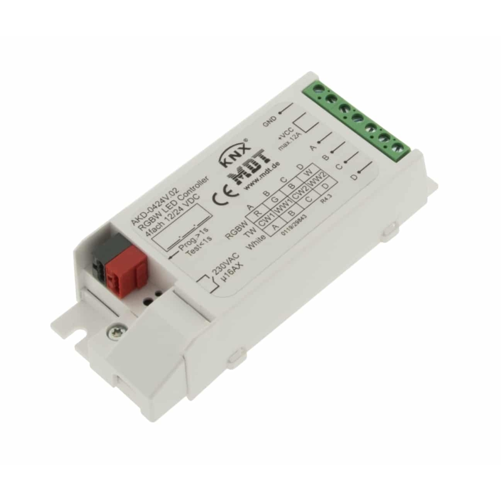 LED KNX Dimer 4 Channels (Mono, TW, RGB, RGBW)