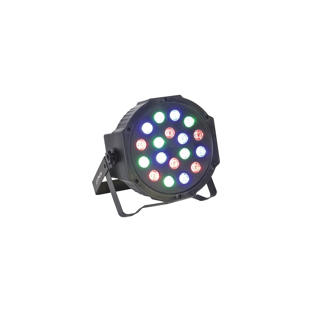 LED PAR RGB 18 X1W CU DMX