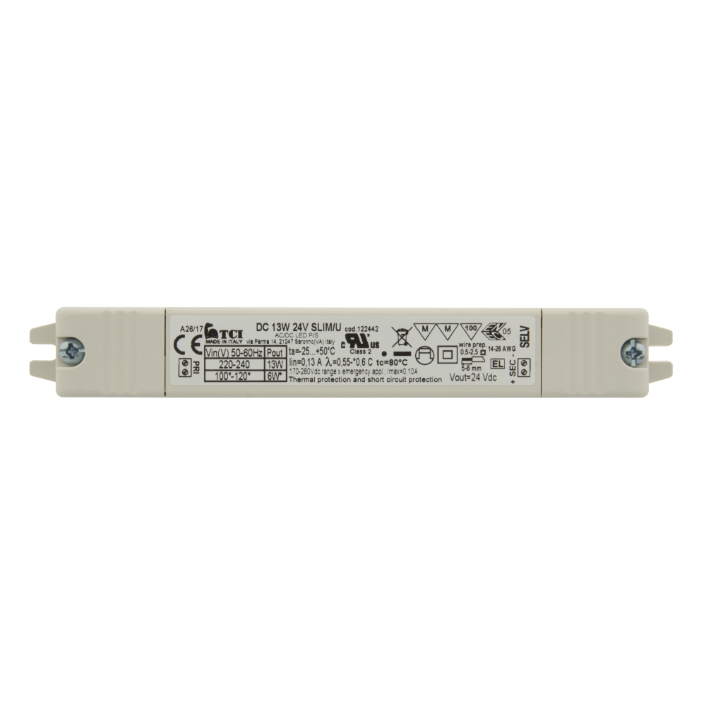 LED Power Supplies TC 15W/350mA, slim, MM, IP20
