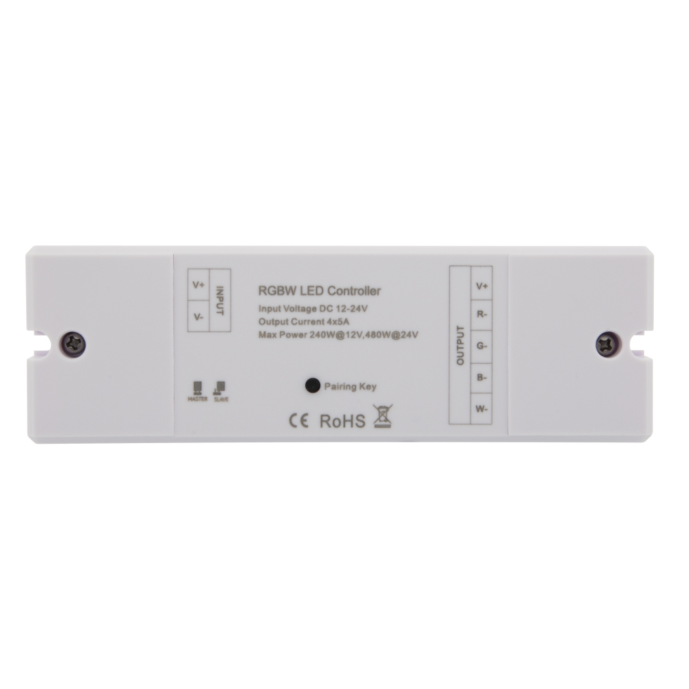 LED RF Controller RGBW Set Receiver + remote control