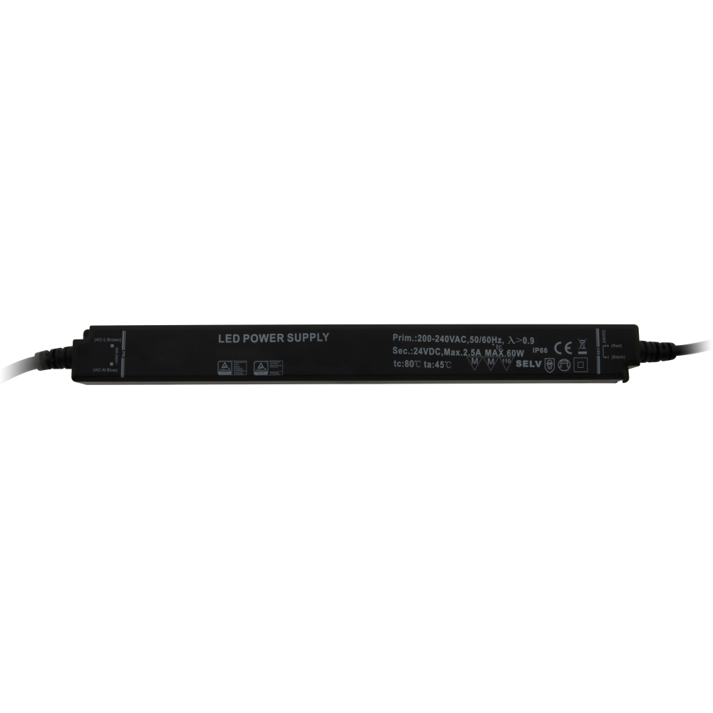 LED SN  power supply 60W/24V IP66