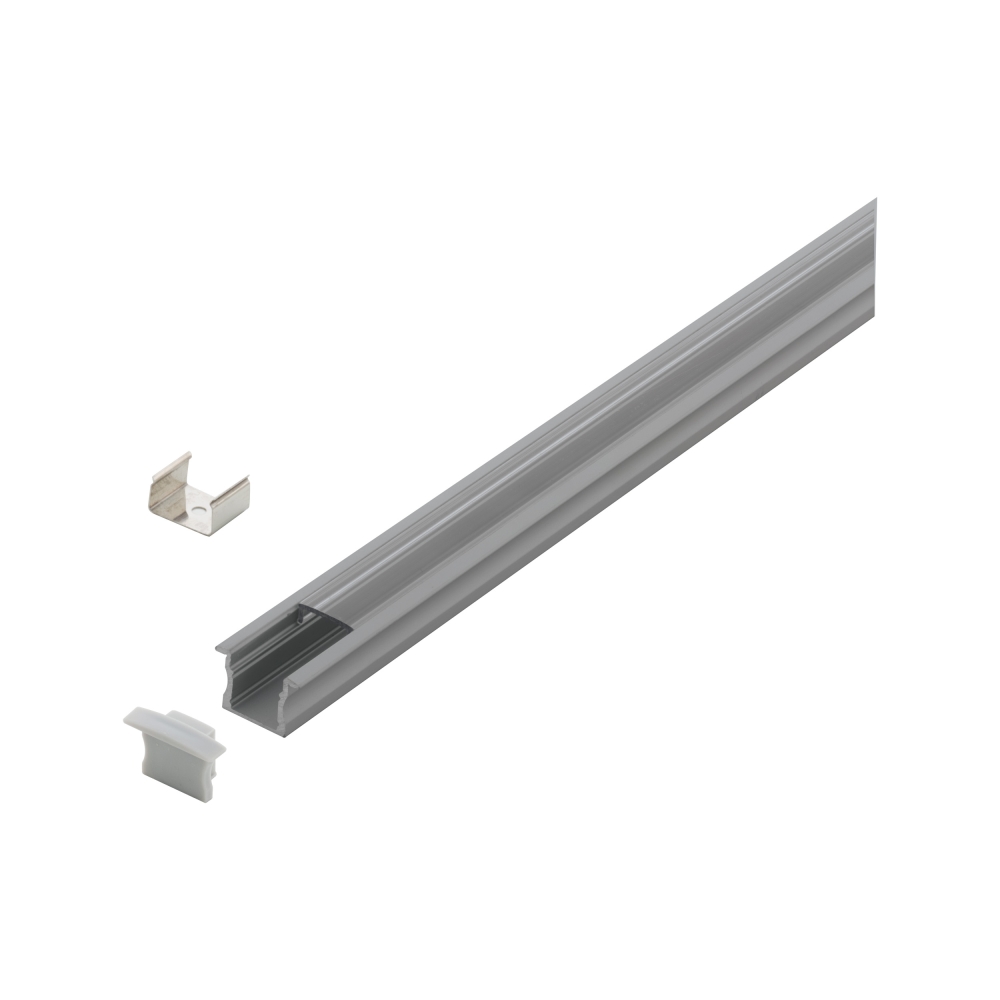 LED-Stripe Profile recessed with Clear cover