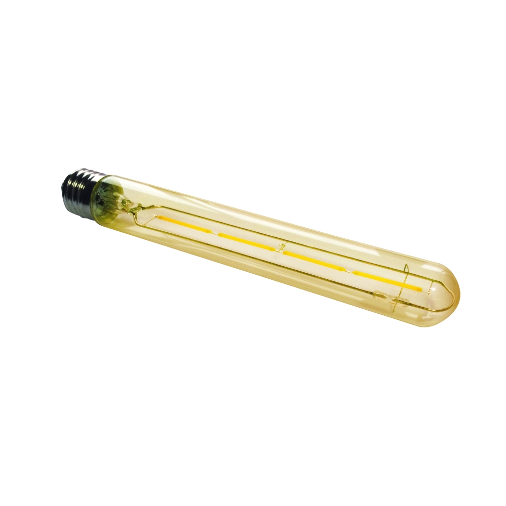 LED T28 Retro lamp 5W, 2200K, 380lm, E27, 230V, Amber