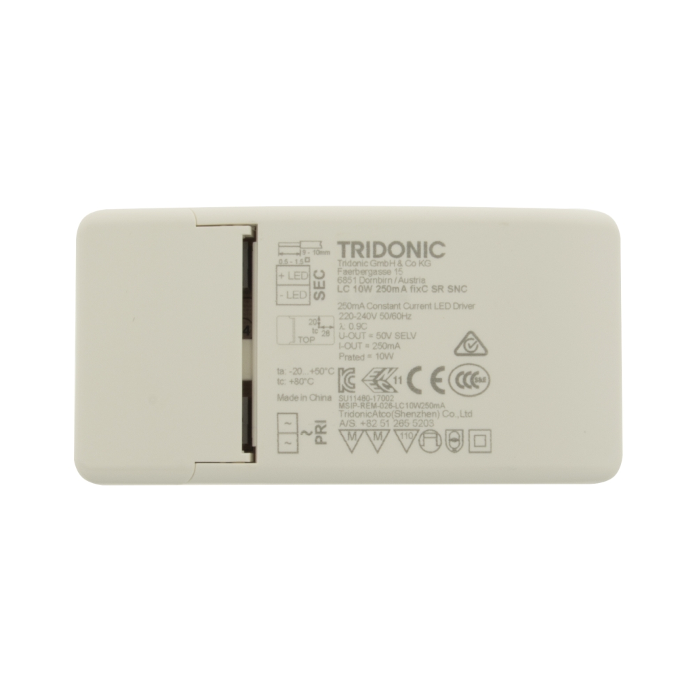 LED TD - Power Suppy 10W/350mA SR LC FIX CC MM IP20