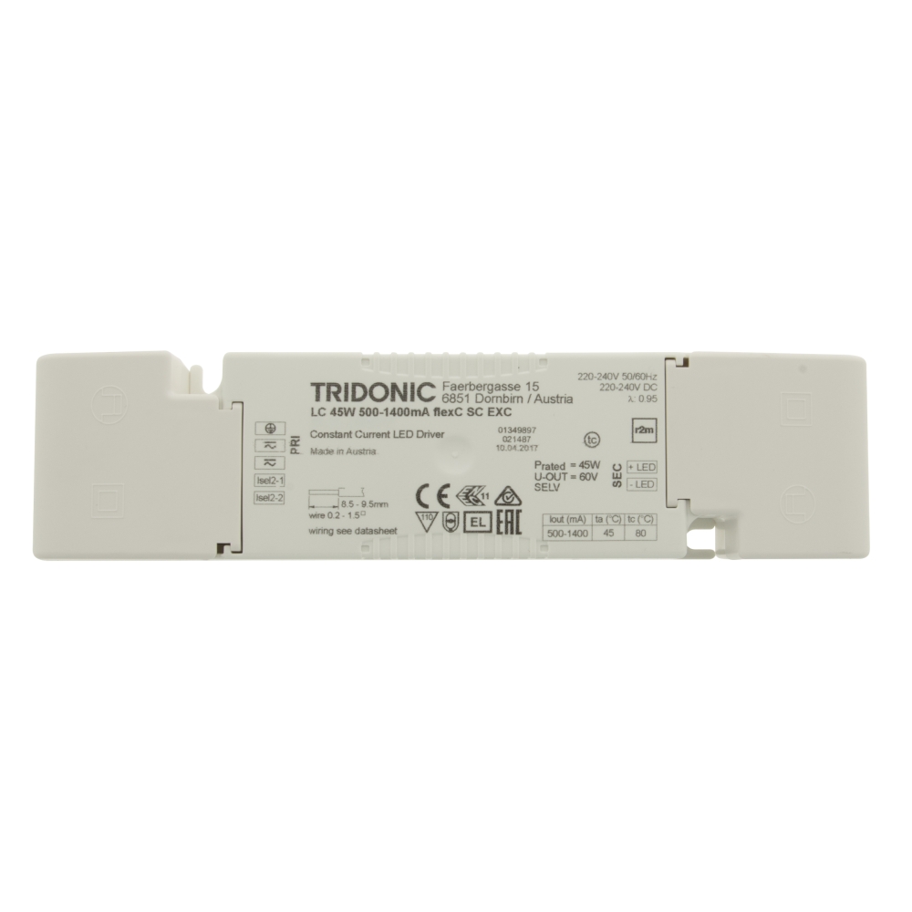 LED TD - Power Suppy 25W/350-1050mA SC Flex CC IP20
