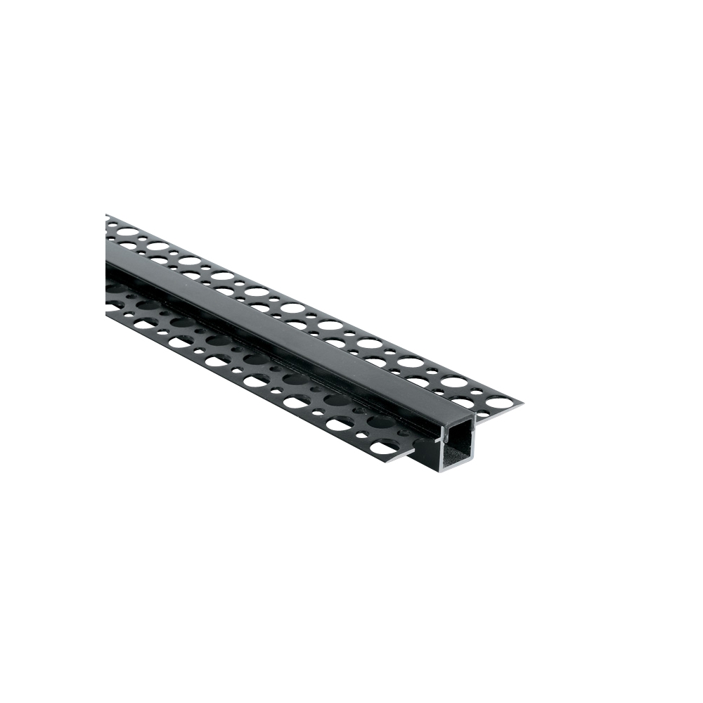 LED trimless profil aluminiu + PC diffuser negru 2m
