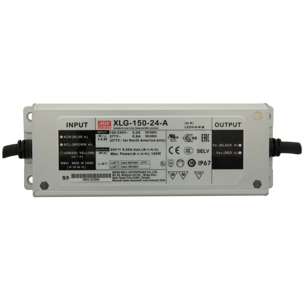 LED XLG- Driver 150W 24V IP67