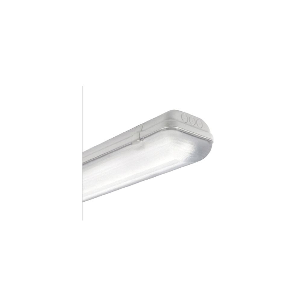 Linda Basic LED 2x23W, 4000K, 6821lm, IP65, gri, L=1570mm