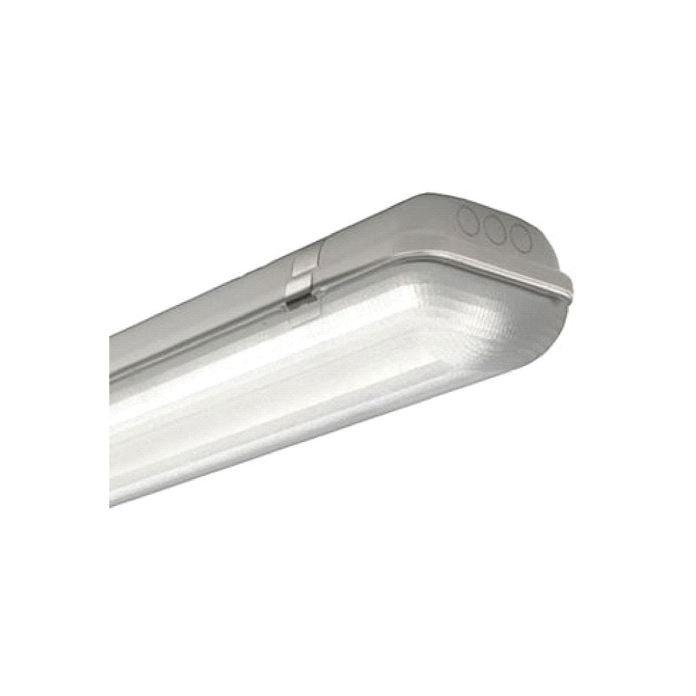 Linda LED 2x24W NOT 1h, 4000K, 7399lm, IP65, gri, l=1270mm