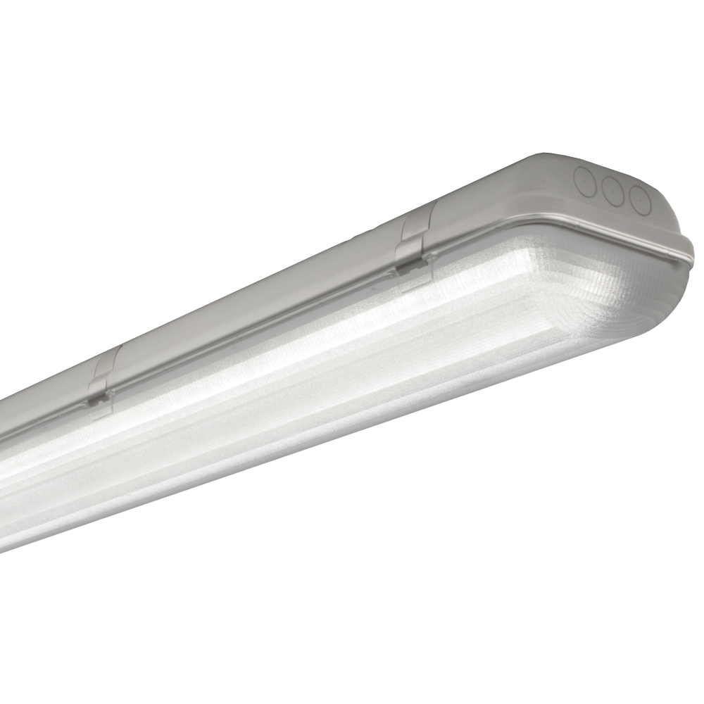 Linda LED PC 2x30W, 4000K, 9259lm, IP65, gri, 1570mm