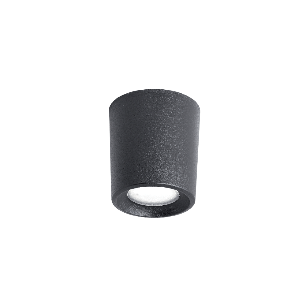 LIVIA 90 LED PLAFONIERA 6W CCT IP55 NEGRU