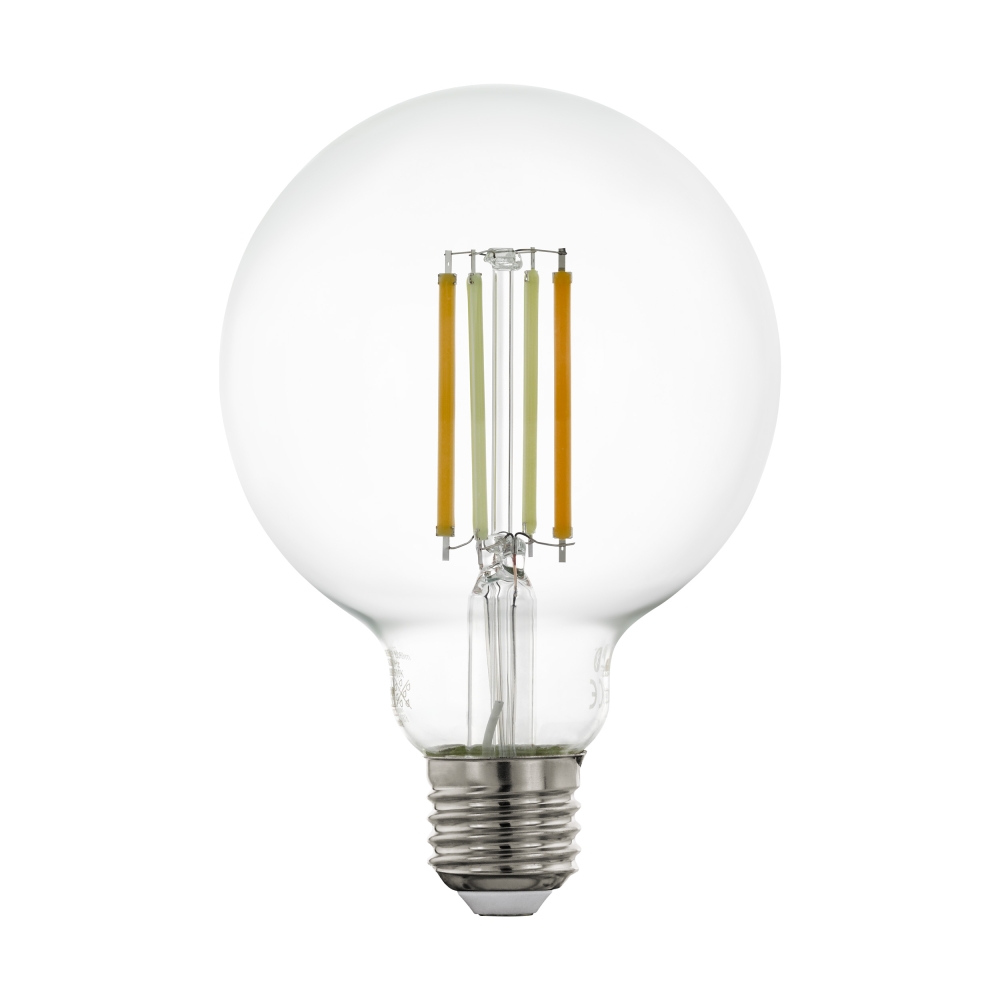 LM-E27-LED-FILAMENT GLOBE G95 6W/806lm 2700K-6500K dim