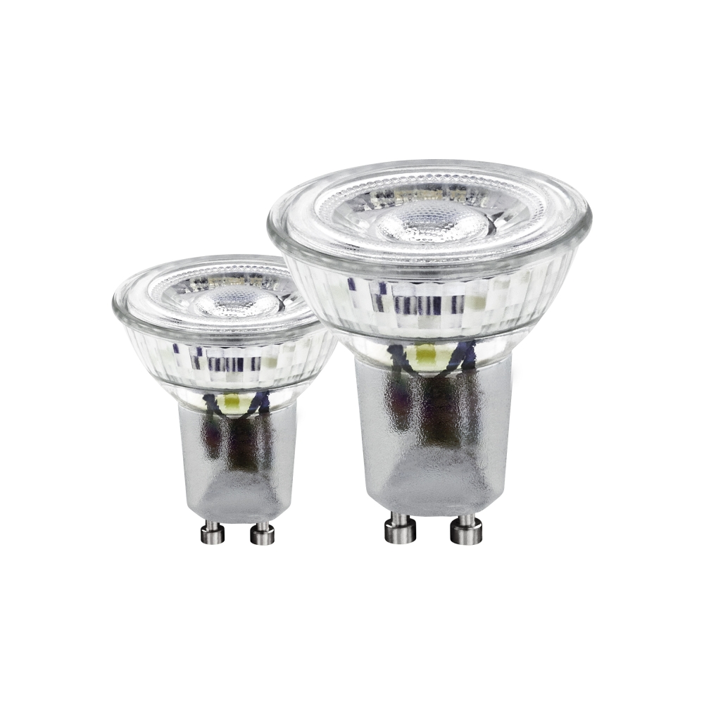 LM-GU10-LED-SPOT (38&deg;) SCOB 4.5W/345lm 3000K 2/SET