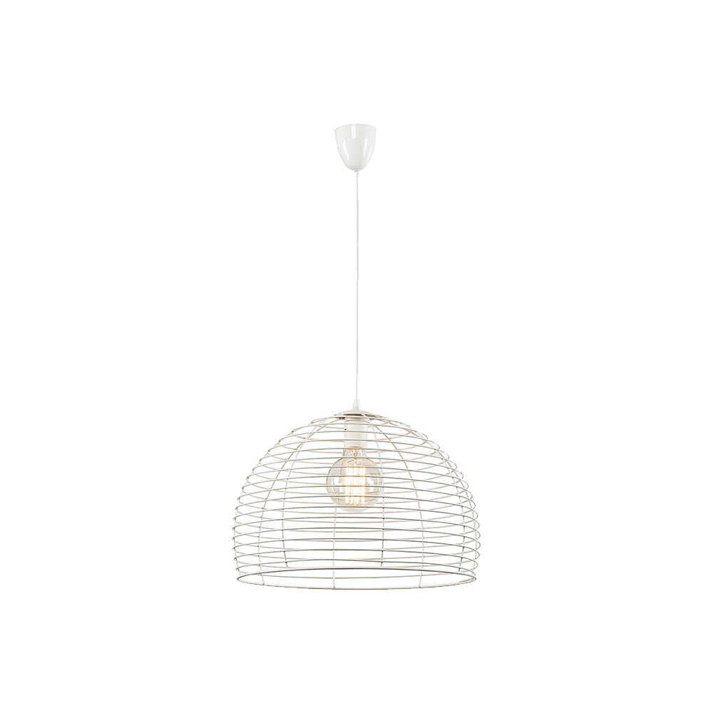 LUCCA PENDUL 1xE27 ALB