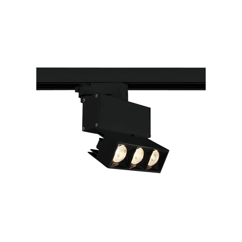 Luggi LED 12W 960lm 3000K 38&deg; 220-240V IP20 negru
