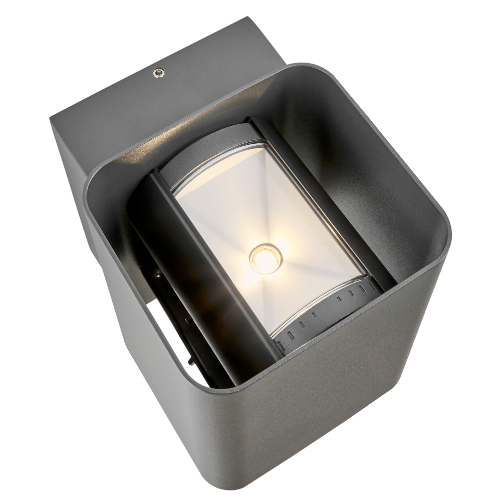 LUGO LED Vario 13,5W 806lm 3000K 230V LED IP54 antracit