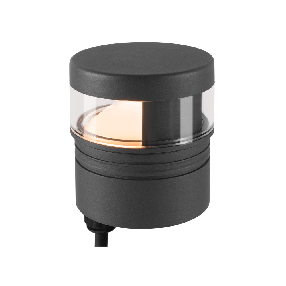 M-POL S Polehead 180&deg; antracit 10W 700lm 2700K CRI80, DALI