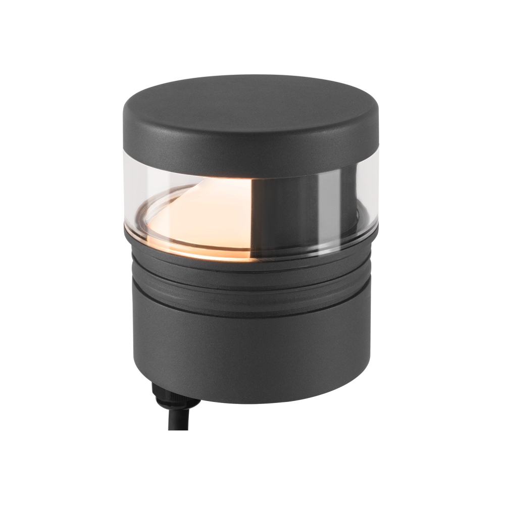 M-POL S Polehead 180&deg;, antracit, 10W, 700lm, 2700K, CRI80